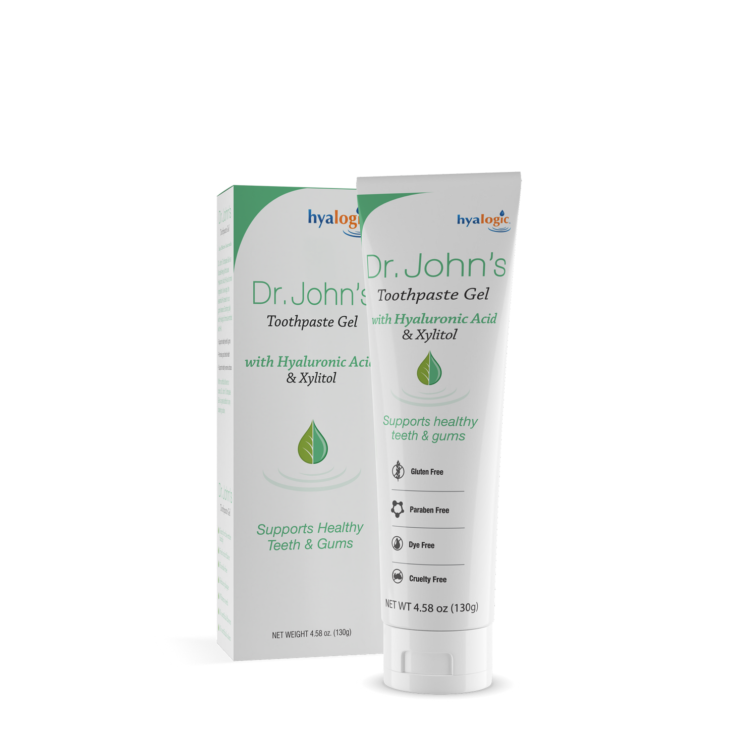 HyaLogic Dr. John's Toothpaste Gel - the health boutique