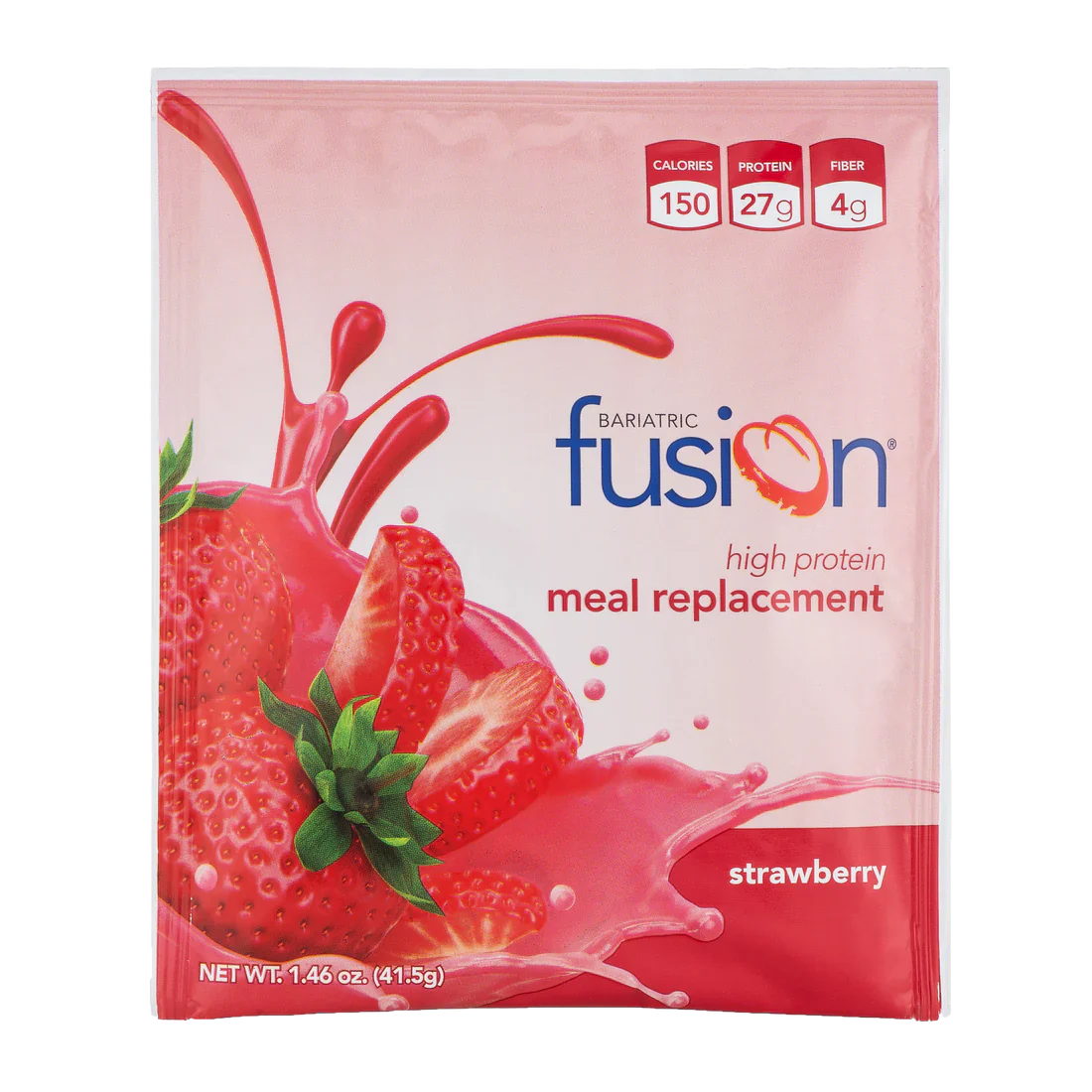 Bariatric Fusion Strawberry High Protein Meal Replacement 41.5gm