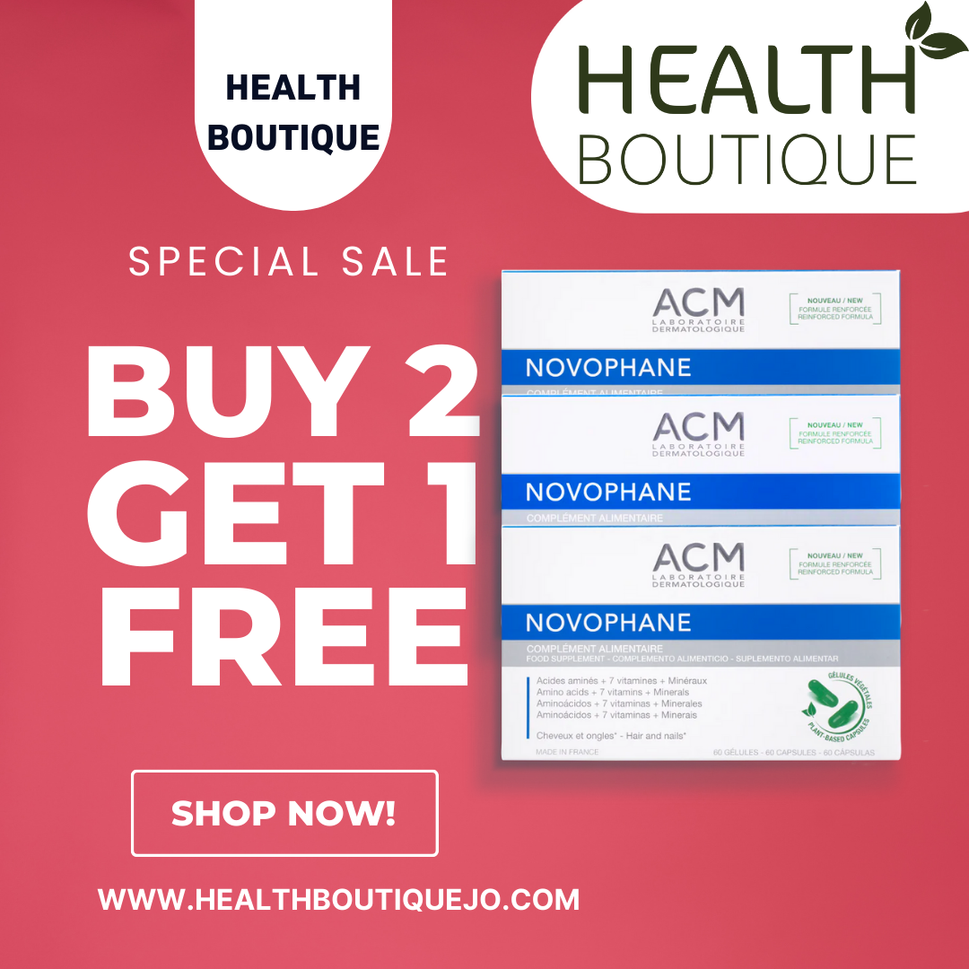 ACM Novophane Capsule offer 2+1 free - the health boutique