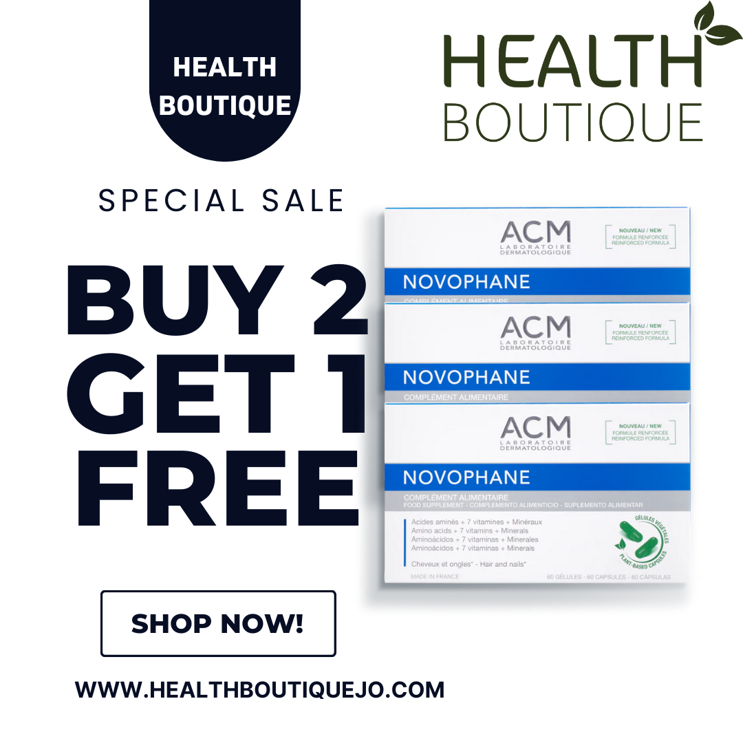 ACM Novophane Capsule offer 2+1 free - the health boutique