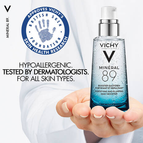 Vichy Mineral 89 Hyaluronic Acid Hydrating Serum for All Skin Types 50ml