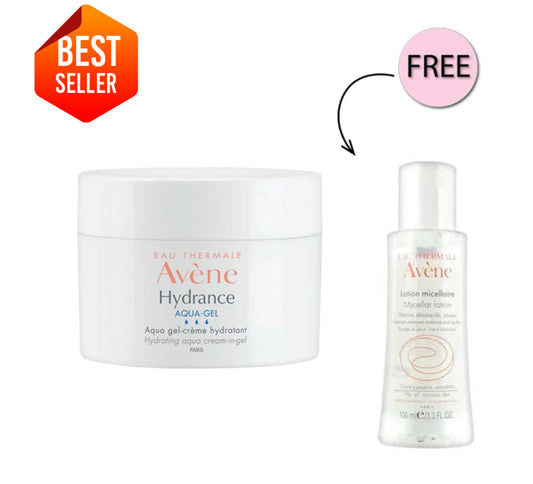 Avene Hydrance Aqua Gel 50ml + Free Lotion Micellar Lotion 100ml