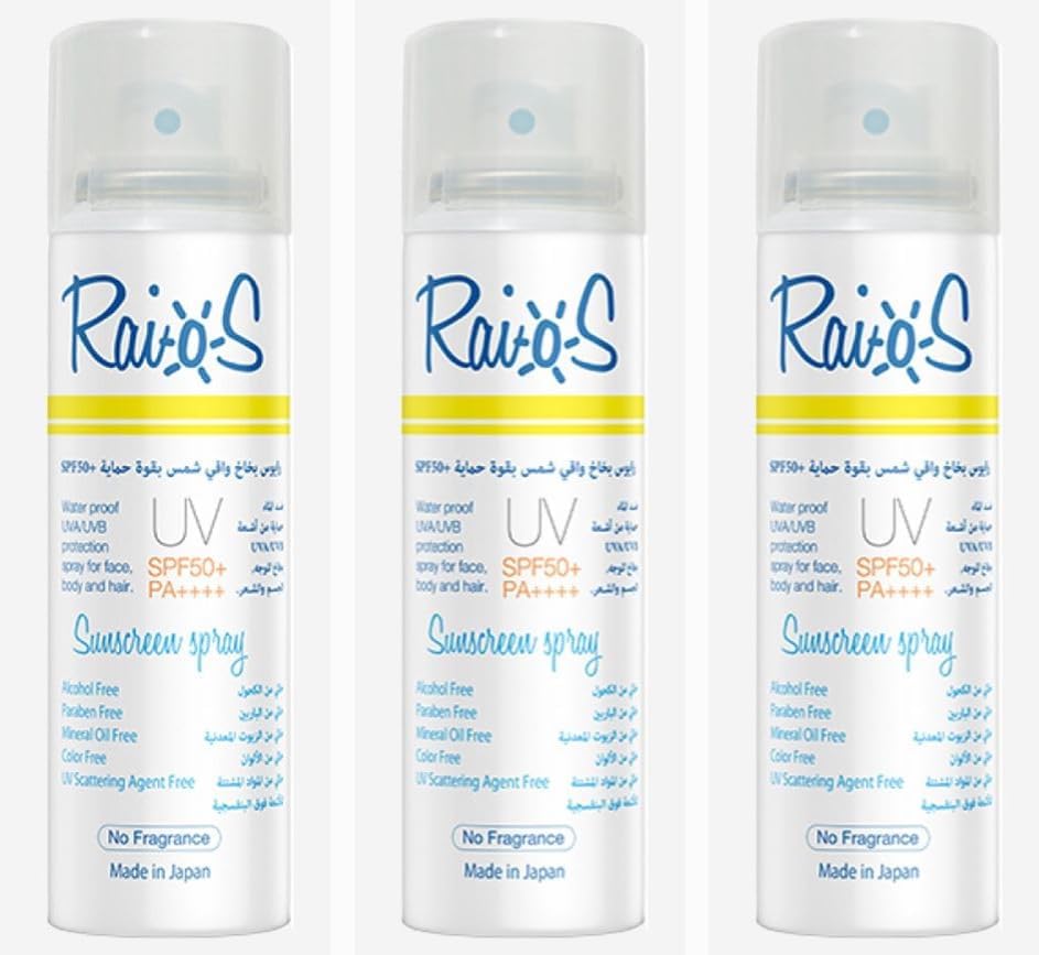 Raios SPF 50+ Sunblock Spray 70ml