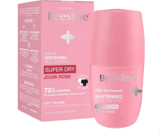 Beesline Roll On Deodorant Super Dry Jouri Rose