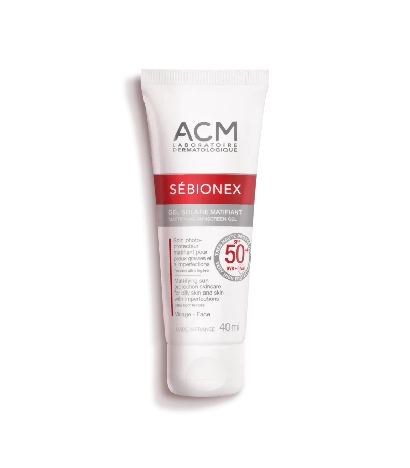 ACM Sebionex Mattifying Sunscreen gel spf50 40ml
