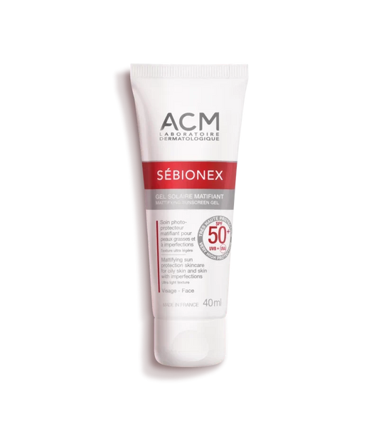 ACM Sebionex Mattifying Sunscreen gel spf50 40ml
