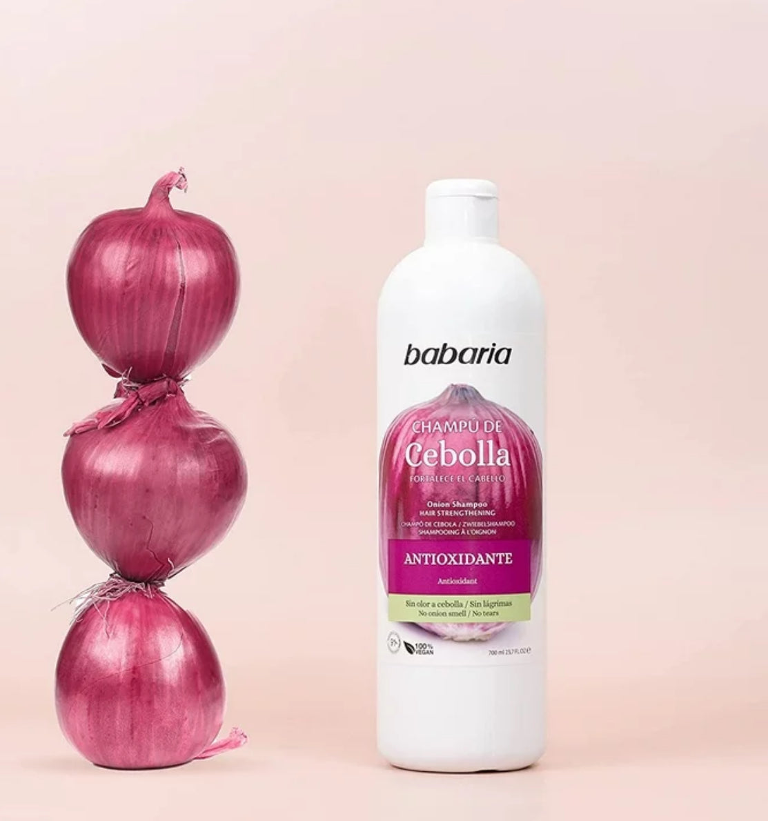 Babaria Onion Antioxidant Shampoo 700Ml