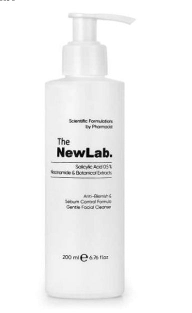 The NewLab Salicylic Acid 0.5% Niacinamide &Botanical  Extracts 200ML