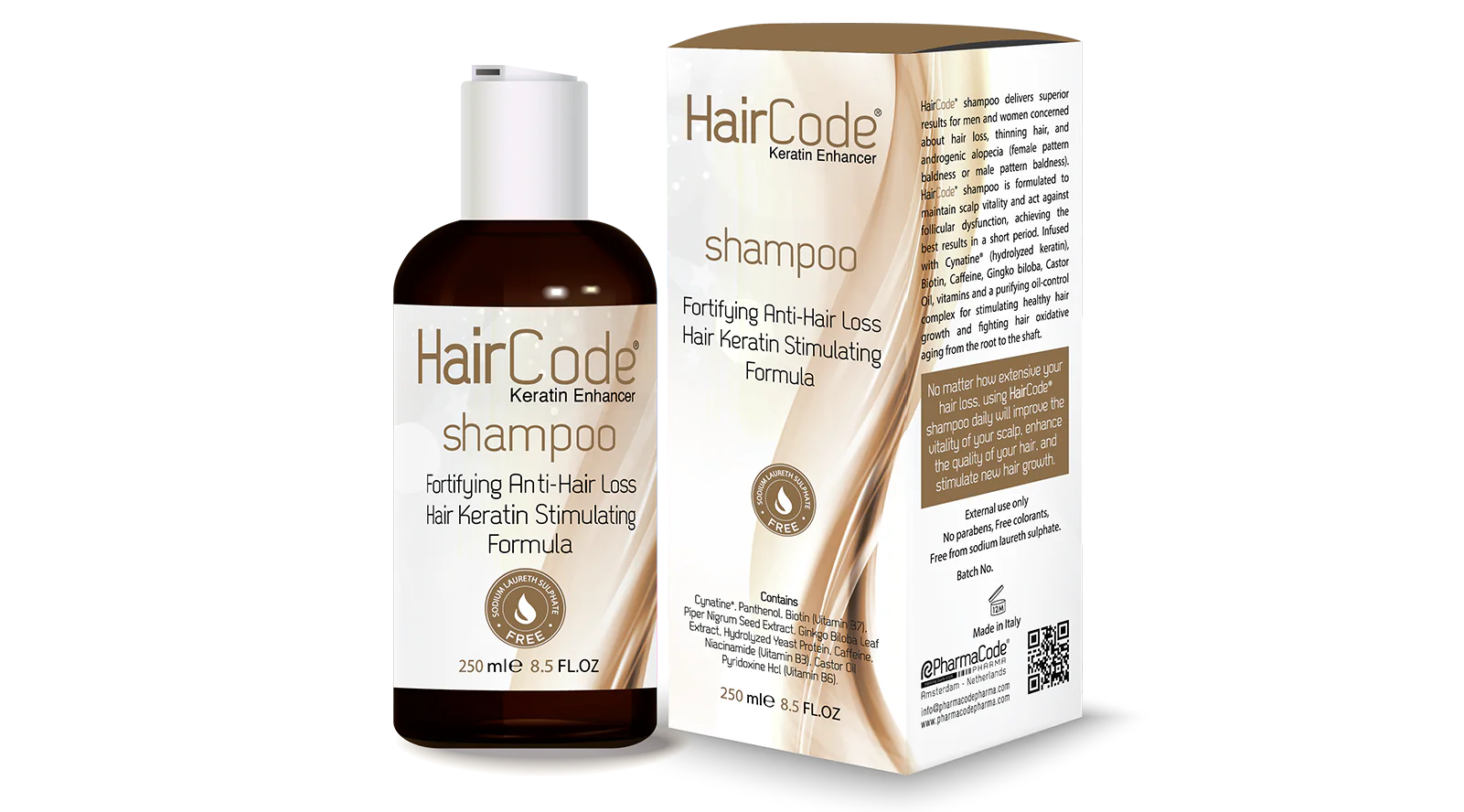 HAIR CODE SHAMPOO FOR HAIR LOSS - The health boutique