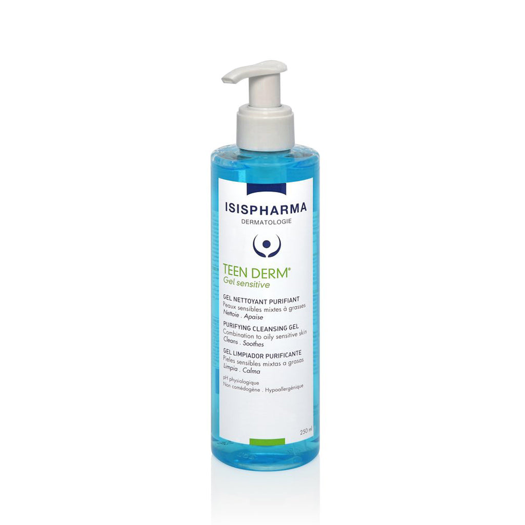 Isispharma TEEN DERM GEL SENSITIVE 250ml - the health boutique