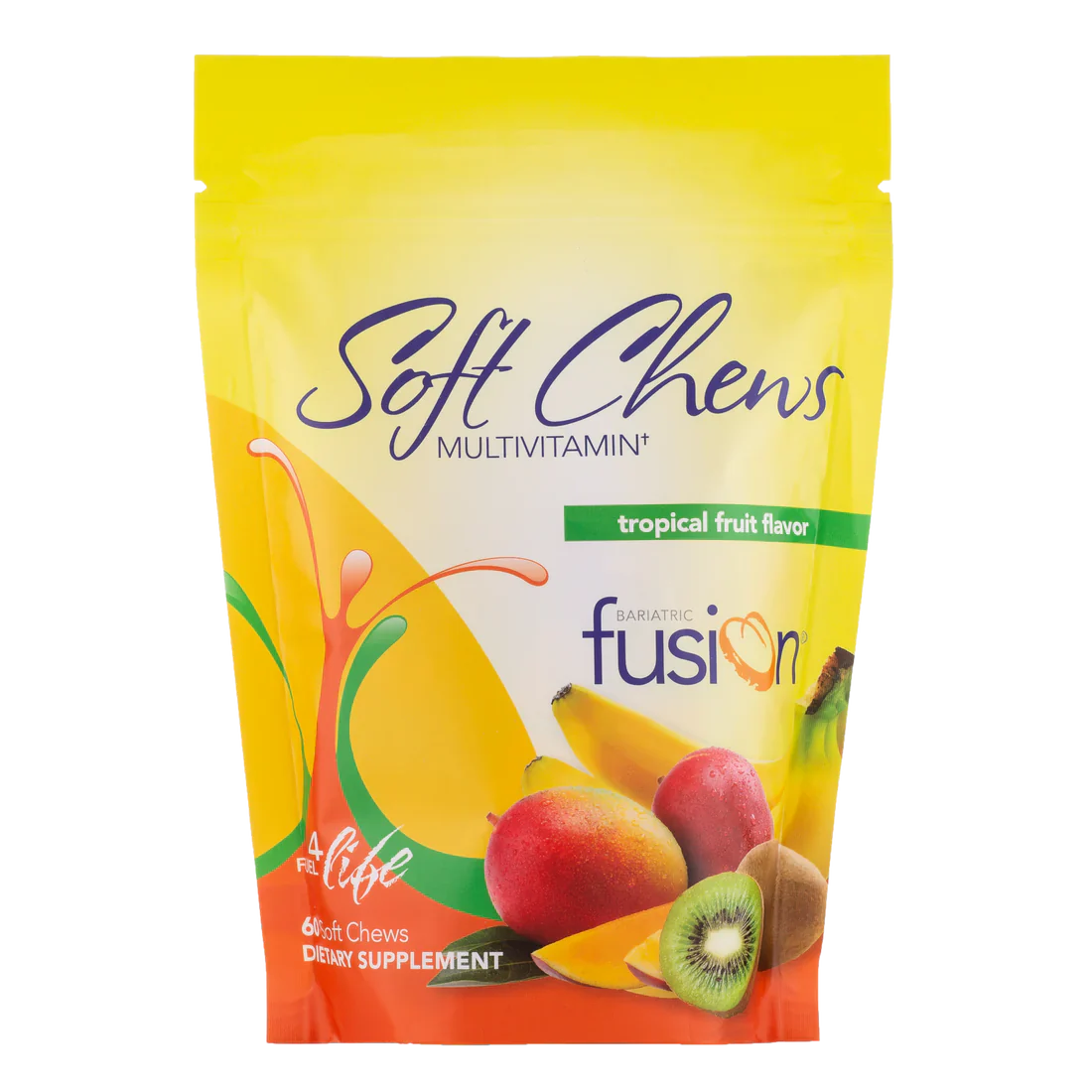 BARIATRIC FUSION Tropical Fruit Bariatric Multivitamin Soft Chews - the health boutique