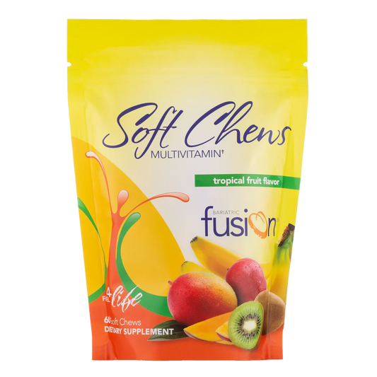 BARIATRIC FUSION Tropical Fruit Bariatric Multivitamin Soft Chews - the health boutique