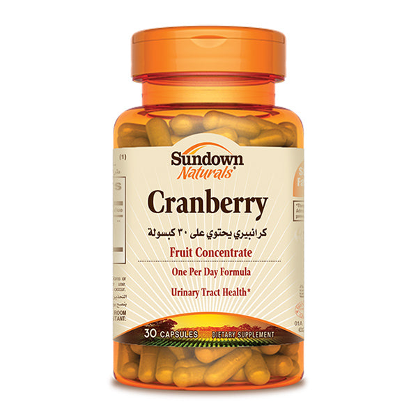 SUNDOWN CRANBERRY 30TABS  25000 - the health boutique