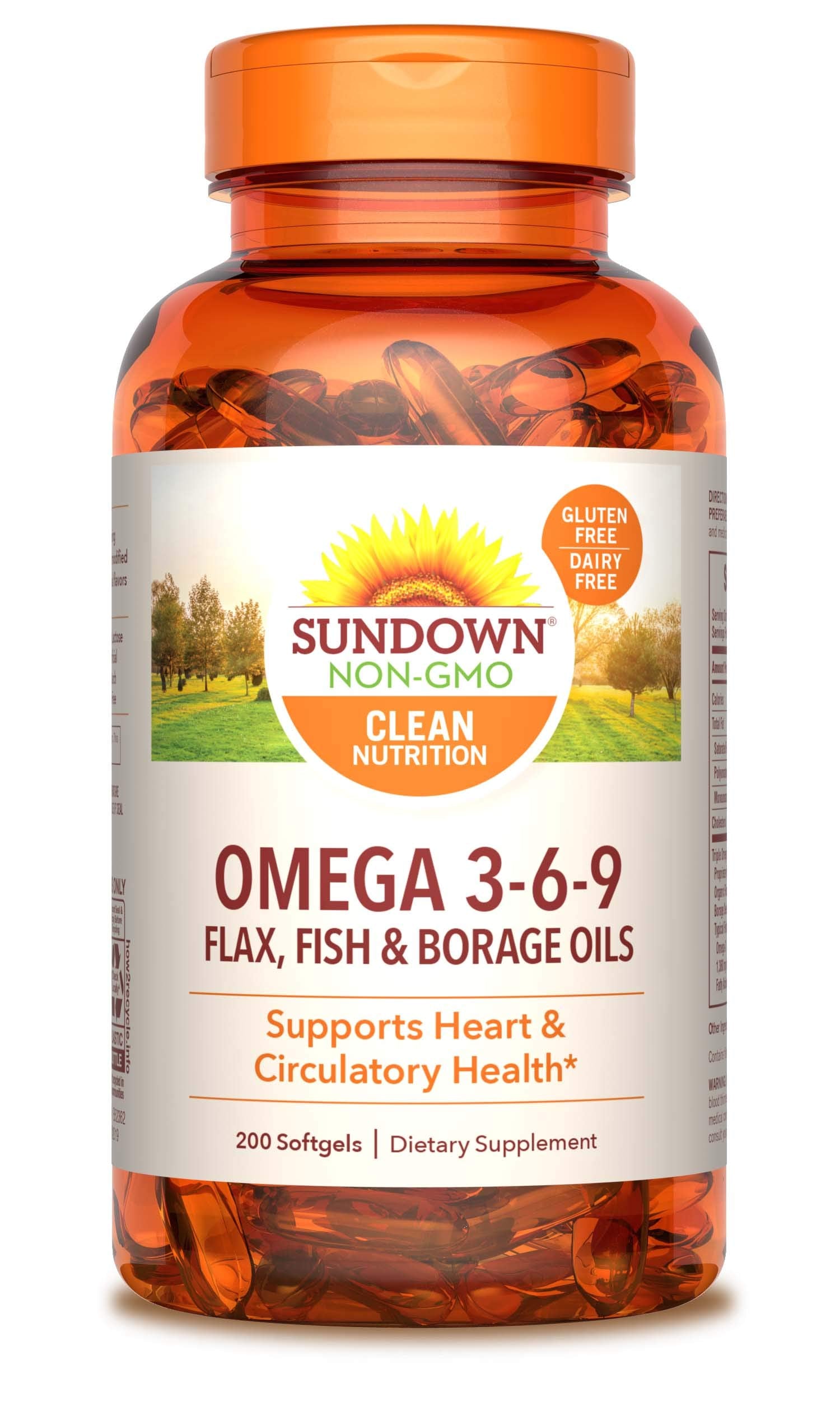 SUNDOWN OMEGA 3-6-9 60 SOFTGELS - the health boutique