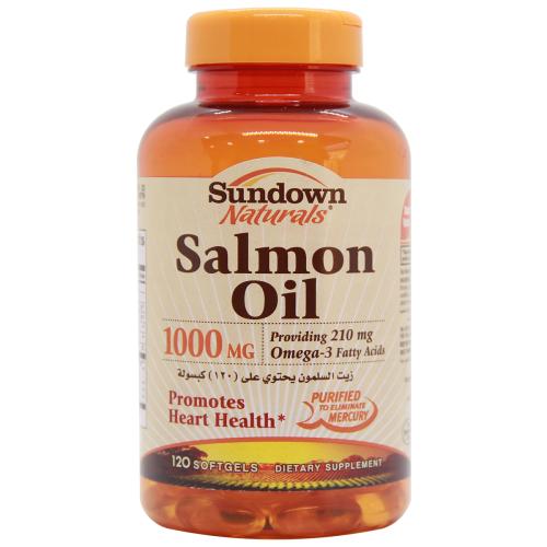 SUNDOWN SALMON OIL 1000MG 120AP - the health boutique