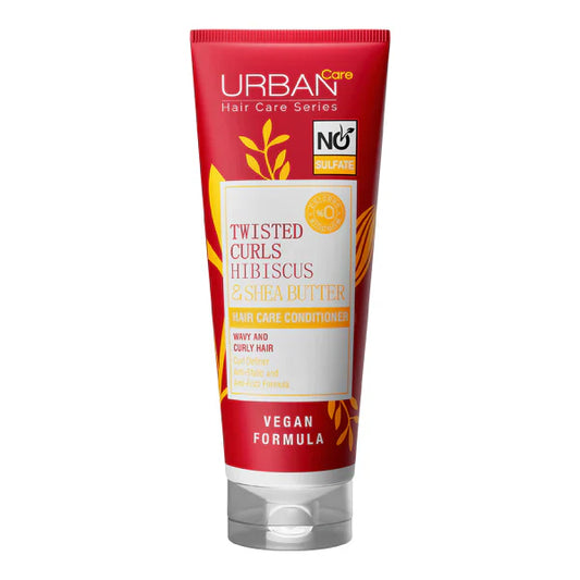 URBAN CARE TWISTED CURLS HIBISCUS & SHEA BUTTER NO SULFATE CONDITIONER 250ML