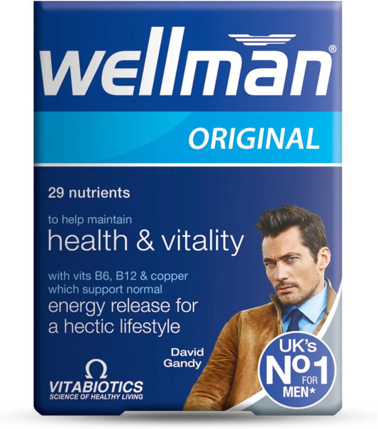 VITABIOTICS Wellman Original 30 Tablets - health boutique