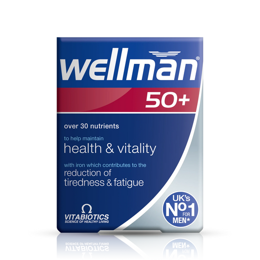 Vitabiotics Wellman 50+ - health boutique