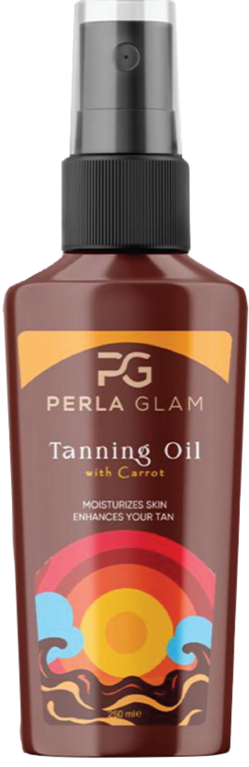 Perla Glam Carrot tanning oil