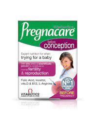 VITABIOTICS PREGNACARE CONCEPTION 30 TABS - the health boutique