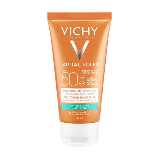 Vichy Capital Soleil Dry Touch Anti Shine Sunscreen for Combination to Oily Skin SPF50 50ml