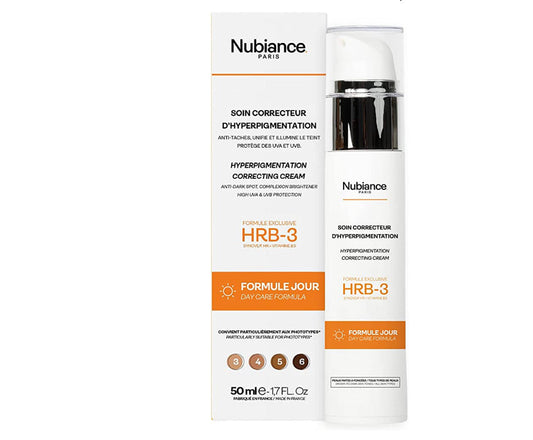 NUBIANCE - HRB3 - HYPERPIGMENTATION CORRECTING DAY CREAM FACE & HANDS - the health boutique