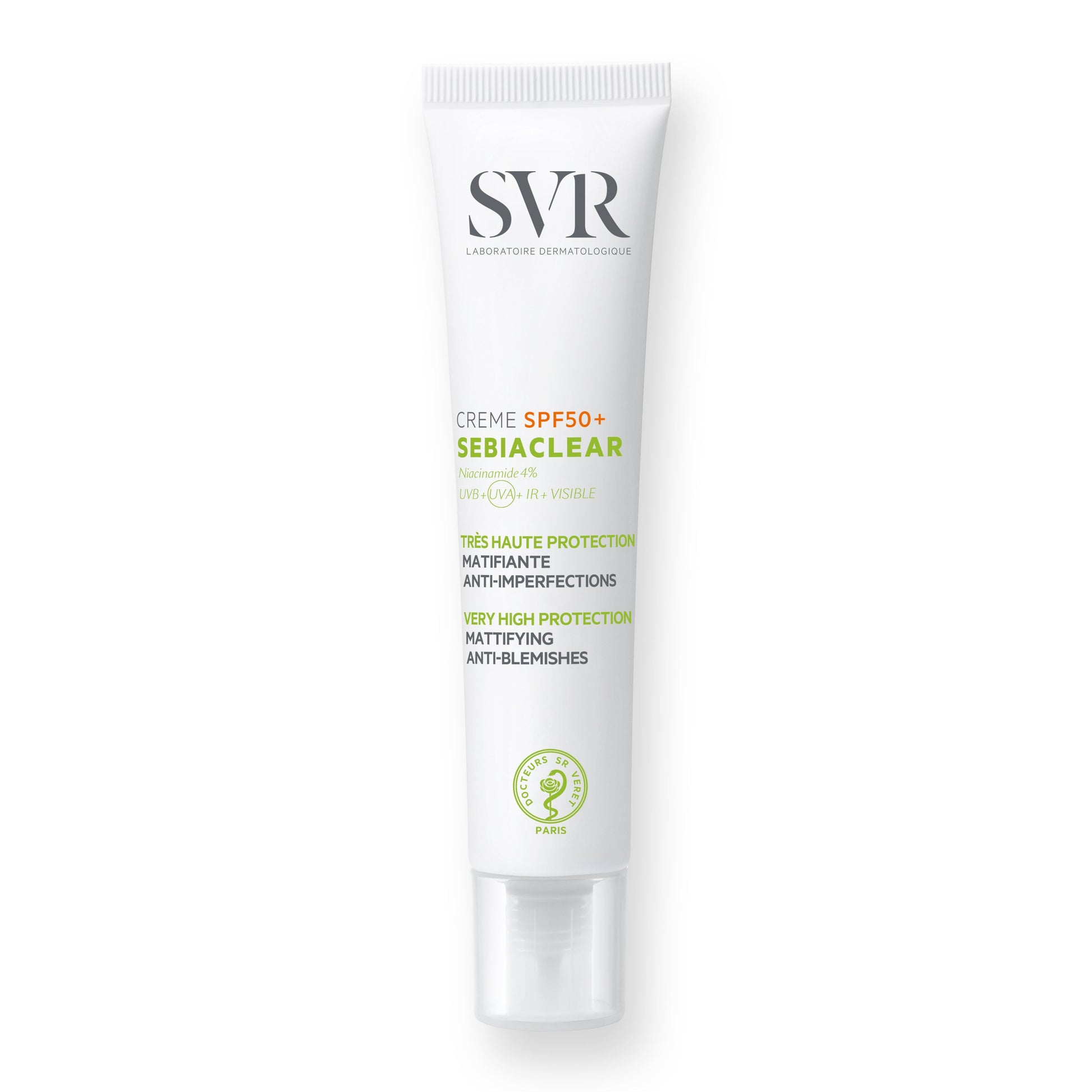 Svr Sebiaclear Sun BlockSPF 50 for Oily and Acne-Prone Skin - SVR - the health boutique