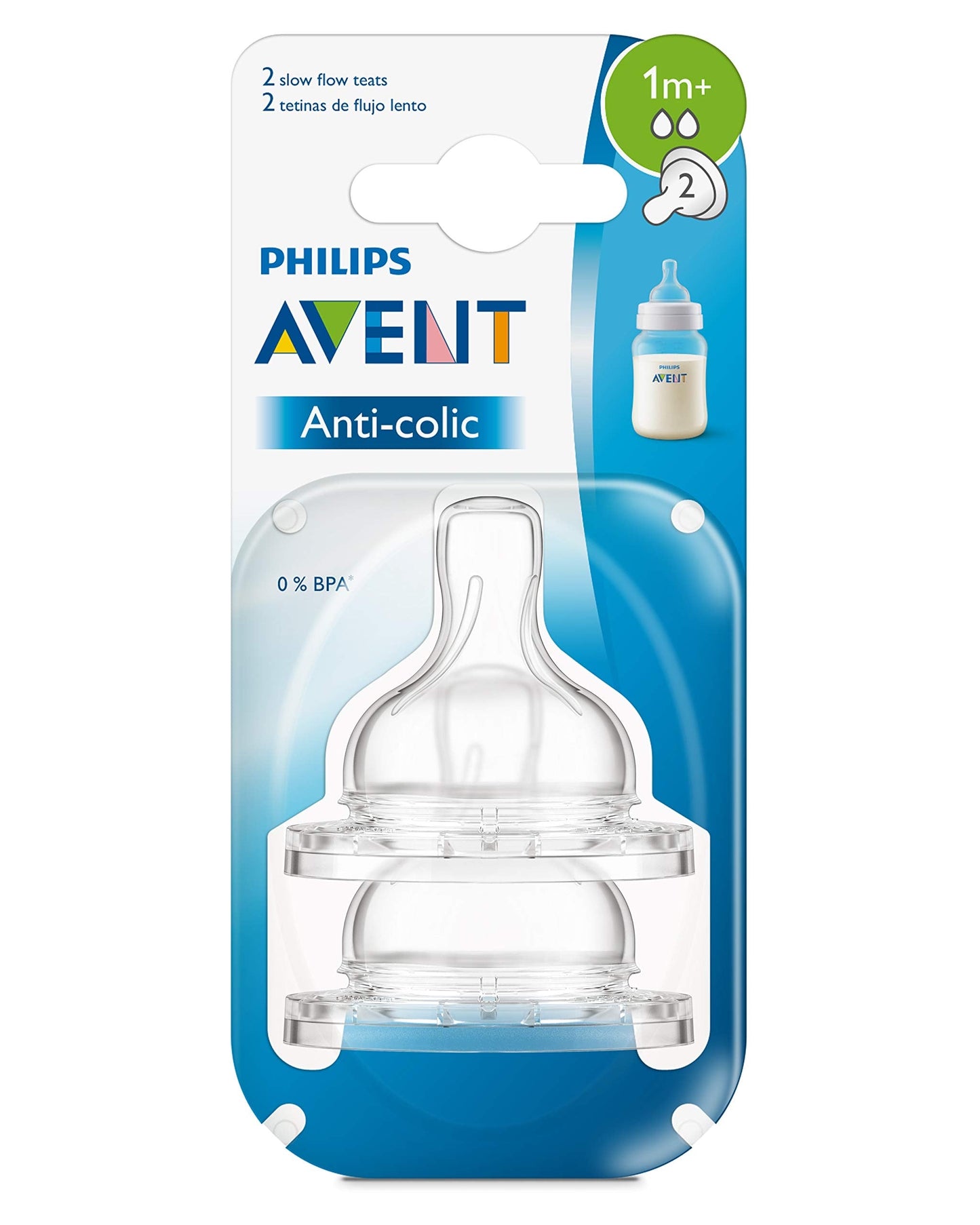 AVENT ANTI COLIC CLASSIC TEAT +1M