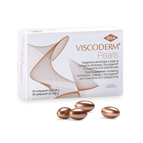 Viscoderm Pearls Collagen With food Supplement 30 Soft pearls - the health boutique