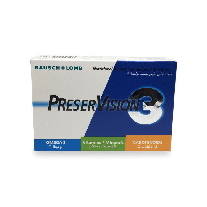 PreserVision 3 Eye Vitamins 60 Capsules