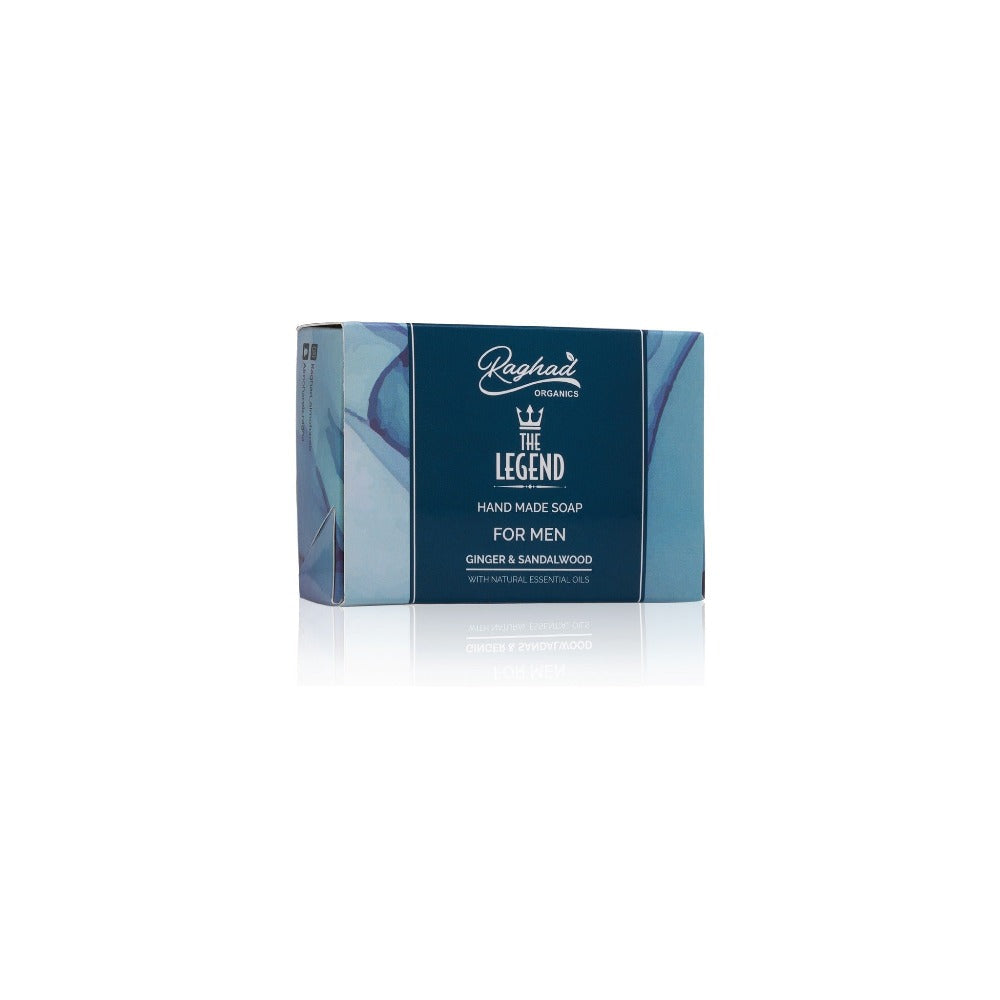 Raghad Organics The Legend Intimate Soap For Men 100gm