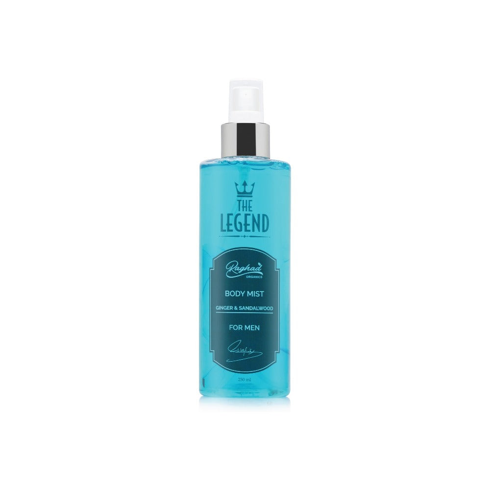 Raghad Organics The Legend Body Splash For Men 250ml