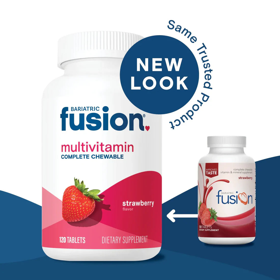 Bariatric Fusion Strawberry Complete Chewable Bariatric Multivitamin - the health boutique