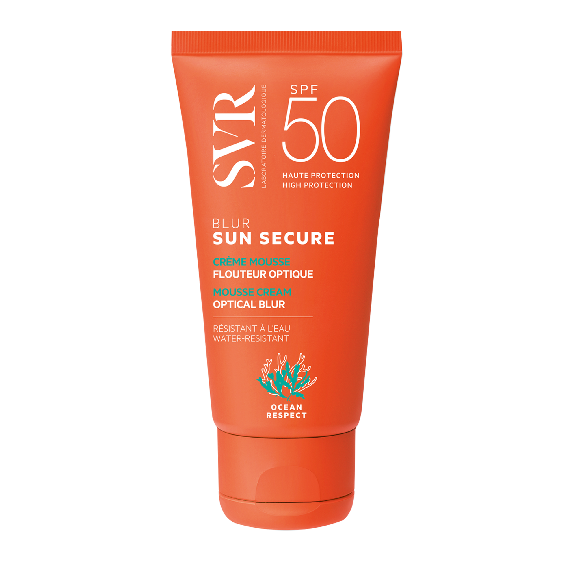 SVR SUN SECURE BLUR spf 50+ 50ml - the health boutique