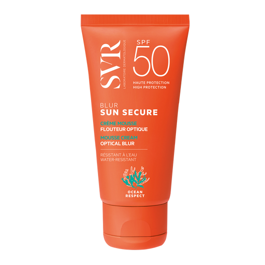 SVR SUN SECURE BLUR spf 50+ 50ml - the health boutique