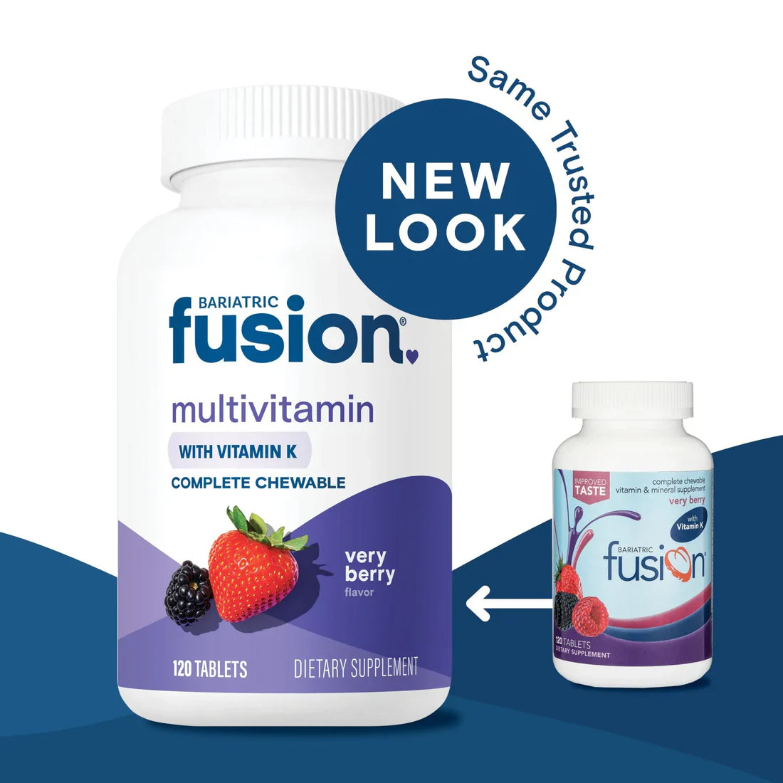 Bariatric Fusion Very Berry Complete Chewable Multivitamin with Vitamin K 120 Tablets 2 -the health boutique