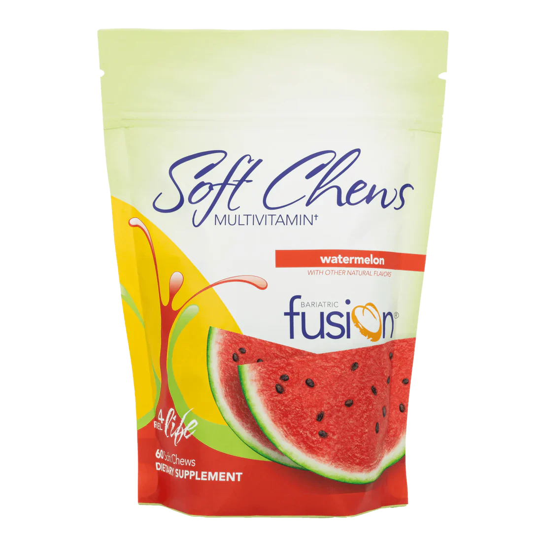 BARIATRIC FUSION Watermelon Bariatric Multivitamin Soft Chews - the health boutique