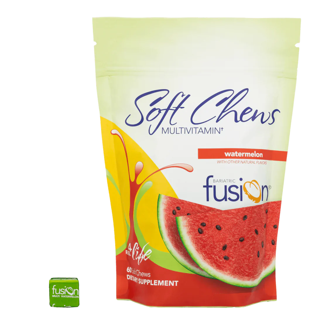 BARIATRIC FUSION Watermelon Bariatric Multivitamin Soft Chews - the health boutique